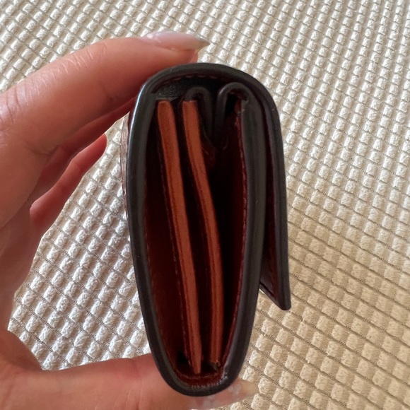 GUCCI Orange Patent Card Case, NWOT - Picture 3 of 7